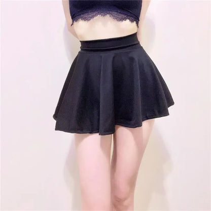 Fashion Sexy Mini Skirt Summer Women Skirts High Waist Pleated Skirt For Girl Korean Tennis Skirts Sexy Lady All-match Clothing
