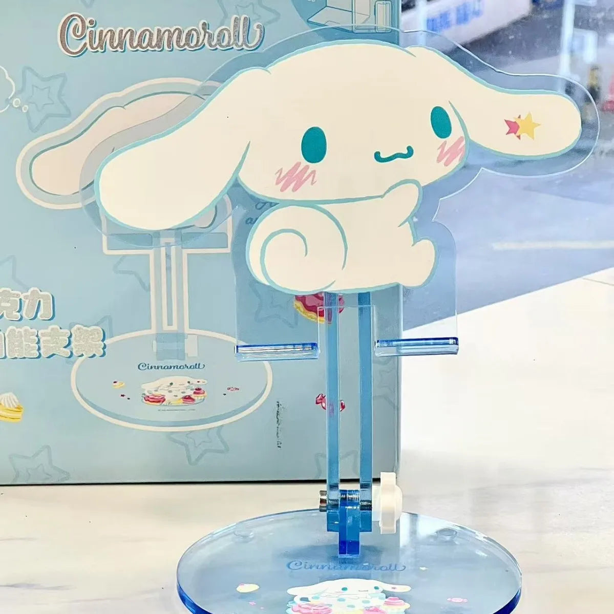 かわいいMy Melody Kuromiスマホスタンド 調節可能なデスクトップホルダー iPhone iPad タブレット用 寝室 観賞用 ホームオフィス Kawaii アニメ