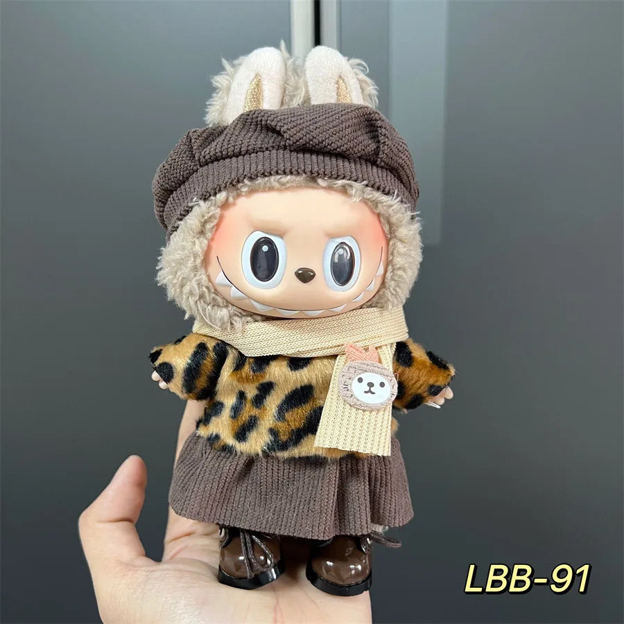 V1 V2 V3 NEW ミニドール服セット アクセサリー 韓国Kpop Exo 17cm Labubu アイドル クール ハンサム 衣装 ギフト