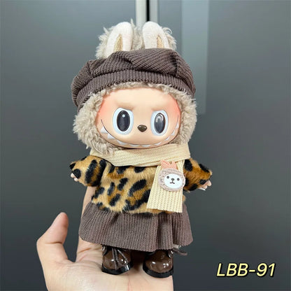 V1 V2 V3 NEW ミニドール服セット アクセサリー 韓国Kpop Exo 17cm Labubu アイドル クール ハンサム 衣装 ギフト