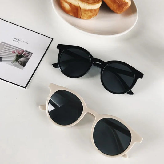 2022 Sunglasses for Women Men Retro Round Full Frame Sun Glasses Female Brand Design Fashion Oversized Shades Eyewear UV400