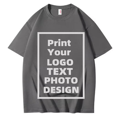 オーダーメイドのカスタムテキストネームTシャツ、独自のメッセージを追加 メンズコットンTシャツ、パーソナライズTシャツ、デザインをプリント メンズTシャツ トップス