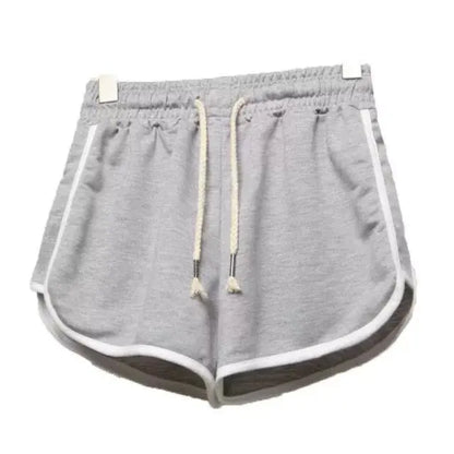 1pcs Summer Women Casual Solid Shorts Girl Gym Workout Shorts Pants Ladies Mid Waisted Yoga Short Student  Loose Shorts S-3XL