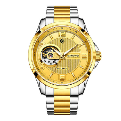 BANGWEI 2025 New Automatic Watches For Men Fashion LIGE Mechanical Mens Watch Waterproof Tourbillon Wristwatches Reloj Hombre