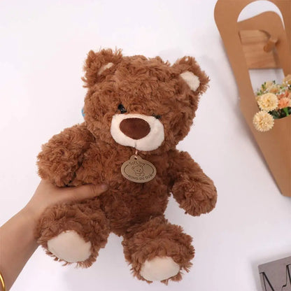 PPコットン かわいいクマのぬいぐるみ シミュレーション ふわふわ クマ ぬいぐるみ 子供用 おもちゃ ソフトコレクション ぬいぐるみ 動物 ぬいぐるみ 大人 子供