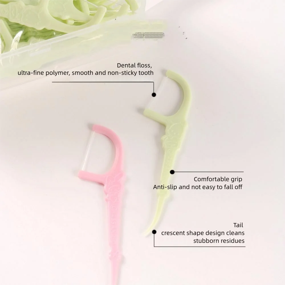 Miniso Melody Dental Floss Are Fine Elastic Have A Cute Fruity Flavor Kuromi Round Floss Boxes Are Portable for Teeth Cleaning