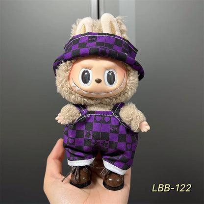 V1 V2 V3 NEW ミニドール服セット アクセサリー 韓国Kpop Exo 17cm Labubu アイドル クール ハンサム 衣装 ギフト
