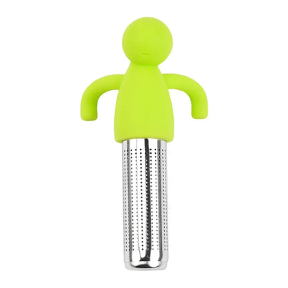 Stainless Steel Tea Infuser Kitchen Accessory Household Use Reusable Metal Makeup Brushes  Massage Kitchen Dining Bar Garden