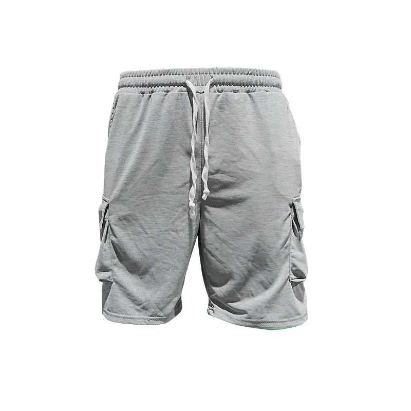 New men's casual sportswear set in 2025, including a stylish T-shirt and a pair of work-style shorts deportes entretenimiento