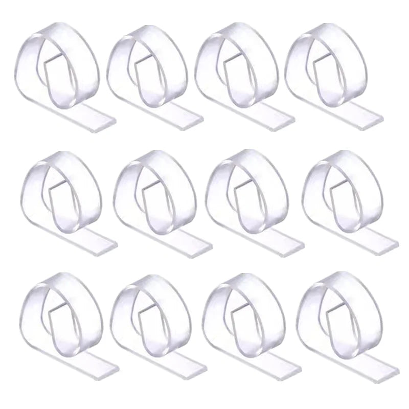 12PCS Plastic Tablecloth Tables Useful Clips Holder Cloth Clamps Party Picnic Wedding Prom Multi-function Tablecloth Clip