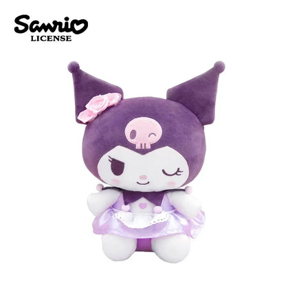 Sanrio Hello Kitty Kuromi Melody Cinnamoroll Stuffed Toys Plushier Soft Throw Pillow Plush Dolls Birthday Gift For Girl Friend