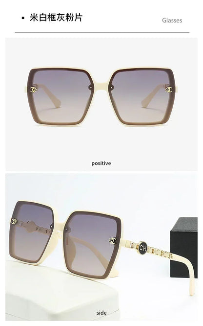 Polarized Sunglasses for Women, Fashionable Square Sunglasses, Driver's Goggles, Face Enhancing Small Glasses