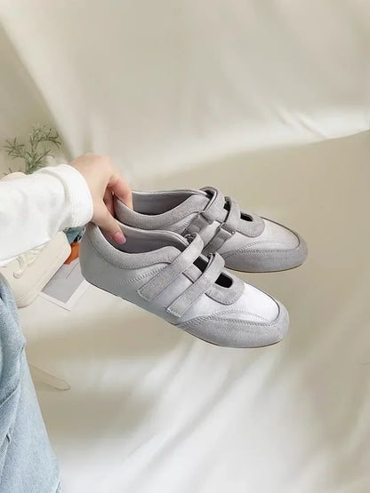 Flats Women's Sports Shoes Fashion Sneakers Casual Shallow Loafers Shoes 2025 Summer Walking Ballet Trend Zapatillas De Mujer