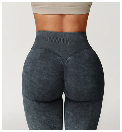 Female Seamless High Waist Gym Running Lounge Pants Yoga Pants Sports Leggings Women's Gym Leggings Butt Liftting Workout Tights