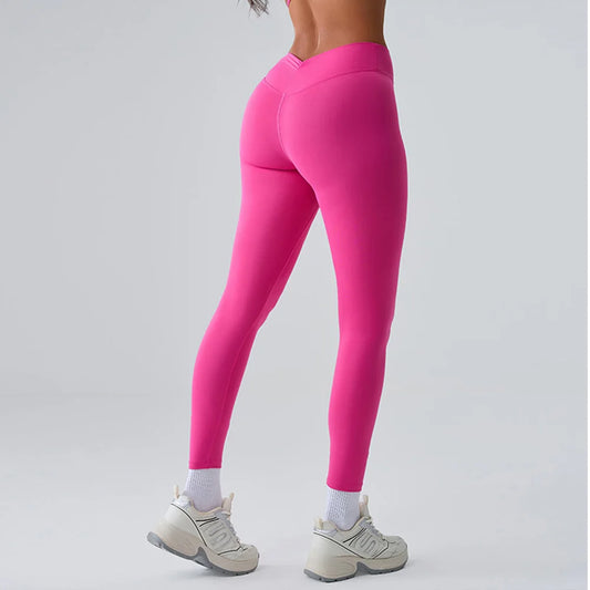 Women Yoga Leggings Fitness Leggings Running Cycling Pants Breathable Sports Leggings High Waist Leggings Workout Gym Clothing