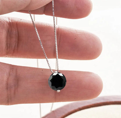 2CT Dカラー モアサナイト シンプル ペンダント ネックレス 証明書付き 925スターリングシルバー レディース ネックレス ファインジュエリー ウェディングギフト