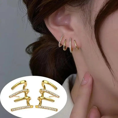 925 Silver Needle Korean Vintage Brown Pearl Earrings For Women Jewelry 2025 Trending New Luxury Women's Red Ball Earrings gifts