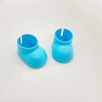 17cm Labubu v1/v2/v3用 夏のドール服 うさぎ耳レインコート Labubu衣装 DIY Labubu服 ギフト