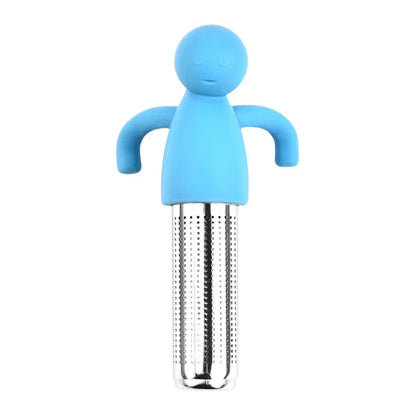 Stainless Steel Tea Infuser Kitchen Accessory Household Use Reusable Metal Makeup Brushes  Massage Kitchen Dining Bar Garden