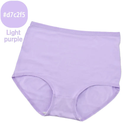 Women Cotton High Waist Panties Soft Breathable Briefs Oversize Underwear Plus Size Lingerie Seamless Ladies Panty Underpants