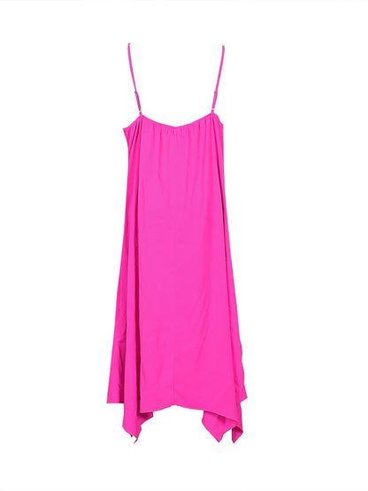 Plus Size Women's Party Dresses Halter Strapless Round Neck Solid Colour Sexy Dress Loose Casual Long Dresses