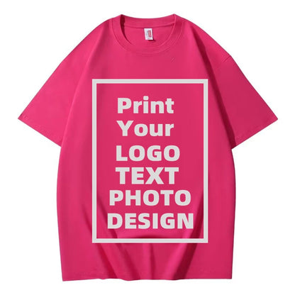 オーダーメイドのカスタムテキストネームTシャツ、独自のメッセージを追加 メンズコットンTシャツ、パーソナライズTシャツ、デザインをプリント メンズTシャツ トップス