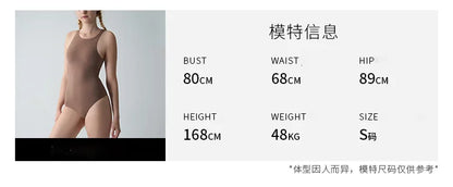 Summer Hot Girl Lace Edge Shoulder Strap Adjustable Jumpsuit Tight Fitting Vest Bodysuits Women's Sports Yoga Shapewear Camisole