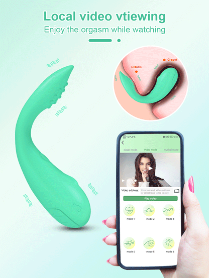 Powerful APP Bluetooth Vibrator for Women Panties with 2 Motors G Spot Dildo Massager Vibrating Love Egg Sex Toys for Adults