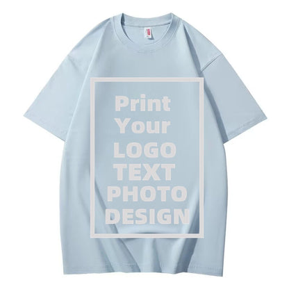 オーダーメイドのカスタムテキストネームTシャツ、独自のメッセージを追加 メンズコットンTシャツ、パーソナライズTシャツ、デザインをプリント メンズTシャツ トップス
