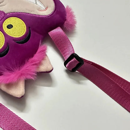 Miniso & Disney Alice In Wonderland Peripheral Accessories Kawaii Cheshire Cat Plush Cute Crossbody Bag for Girl Shoulder Bag