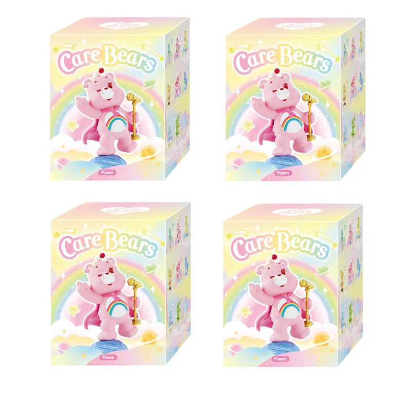 FUNISM Original Genuine CareBears Healing Planet Series Blind Box Figures Model Handmade Desktop Ornament Toy Birthday Gift