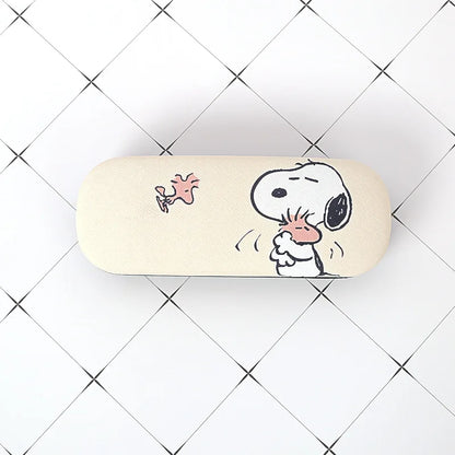 Snoopy Men Women Hard-shell Glasses Case Cartoon Anime Derivative Peripherals Eyeglasses Boxes Portable Crush-resistant Box Gift