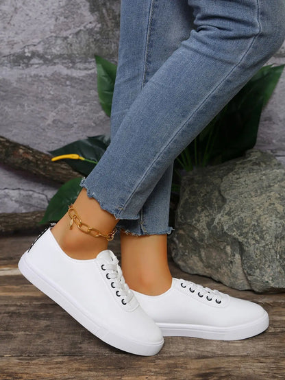Women Sneakers 2025 Summer Fashion Breathable Shoes Woman Soft Sole Walking Sneakers Casual Women Sneaker White Sneakers Women
