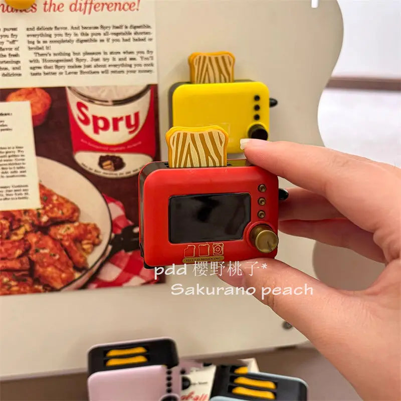 3d Fridge Magnets Magnetic Fridge Sticker Simulation Mini Appliances Model Refrigerator Sticker Ornaments Fridge Diy Decoration