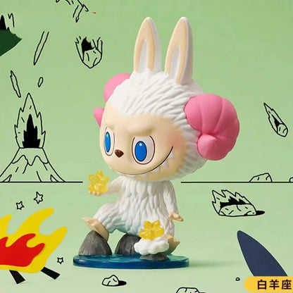 POP MART THE MONSTERS Constellation Series Labubu Zimomo Blind Box Surprise Box Original Action Figure Cartoon Model Mystery Box