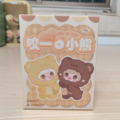 100%オリジナル Yooki V4 Take a Bite of The Little Bear シリーズ ブラインドボックス ミステリーボックス おもちゃ かわいいアクションアニメフィギュア モデルおもちゃ