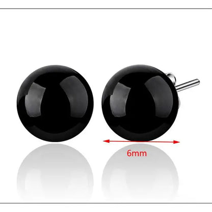 Natural Stone Stud Earrings For Women Silver Color Plated Earing Oorbellen Earings brinco Jewelry Gift earring Wholesale 2025