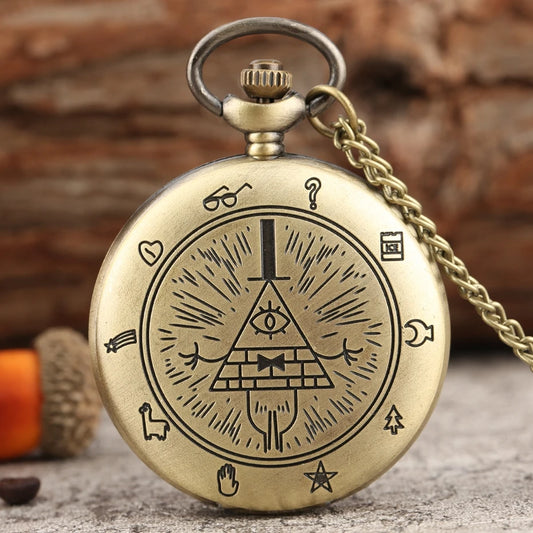 New Arrival! Women's Wristwatch with Gravity Password Pendant - Featuring Mysterious Triangle Devil Quartz from Overseas Eye. P