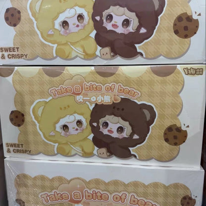 100%オリジナル Yooki V4 Take a Bite of The Little Bear シリーズ ブラインドボックス ミステリーボックス おもちゃ かわいいアクションアニメフィギュア モデルおもちゃ