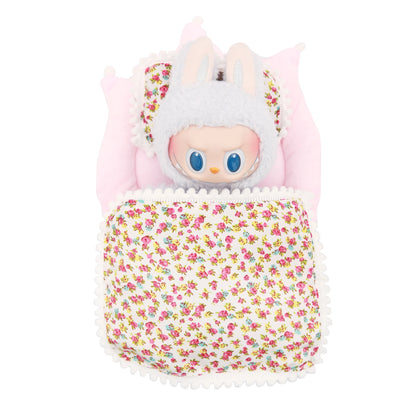 labubu 17cmぬいぐるみ用ドールベッド家具 衣装アクセサリー 女の子のおもちゃ 誕生日・クリスマスギフト