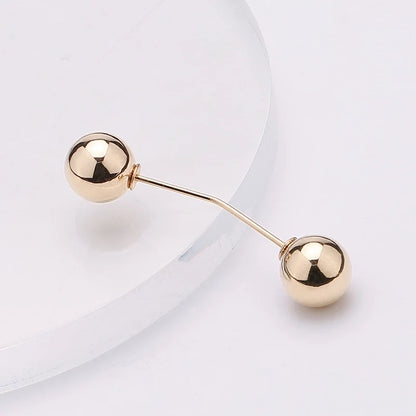 Lapel Pin Women Simulated-Pearl Pendant Pins Crystal Rhinestone Brooch For Woman Scarf Buckle Clips Hat Clothes Multipurpose Pin
