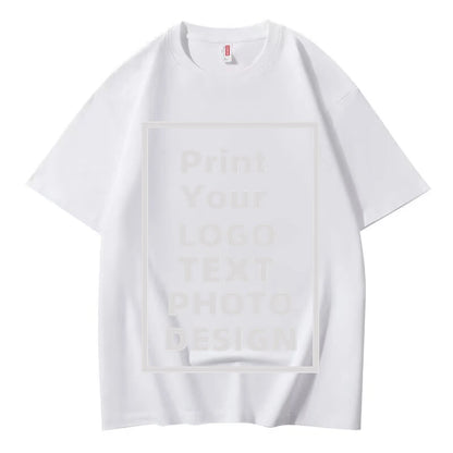 オーダーメイドのカスタムテキストネームTシャツ、独自のメッセージを追加 メンズコットンTシャツ、パーソナライズTシャツ、デザインをプリント メンズTシャツ トップス