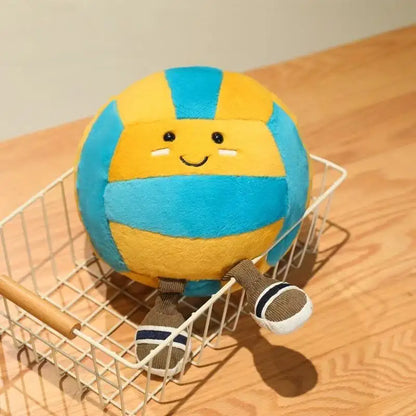 Jellycat バレーボール人形ぬいぐるみハンドメイド人形漫画アニメかわいい枕クッションホーム子供の誕生日プレゼント人形