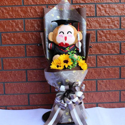 Sanrio Star Kirby Plush Cartoon Doll Bouquet Kirby Stuffed Doll Friend Graduation Birthday Valentine'S Day Photo Creative Gift