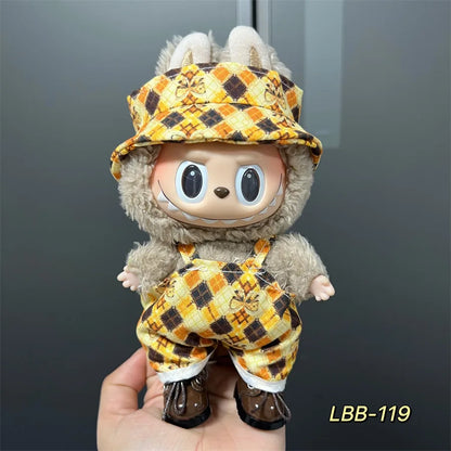 V1 V2 V3 NEW ミニドール服セット アクセサリー 韓国Kpop Exo 17cm Labubu アイドル クール ハンサム 衣装 ギフト