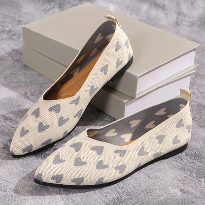 Women Flats 2024 New Spring Ballet Fashion Pointed Single Shoes Soft Sole Flying Woven Flat Shoes for Women Zapatos De Mujer
