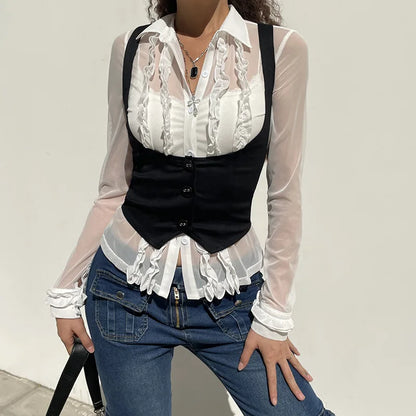Solid Color Outer Waistband Vest Women's Cross-border Sleeveless Slim-fit New Fashion Top Women