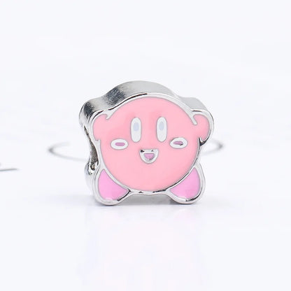 Sanrio Hello Kitty Melody Charming Cartoon Dripping Oil Beads Fit Original Pandora Bracelets Colorful DIY Jewelry Accessories