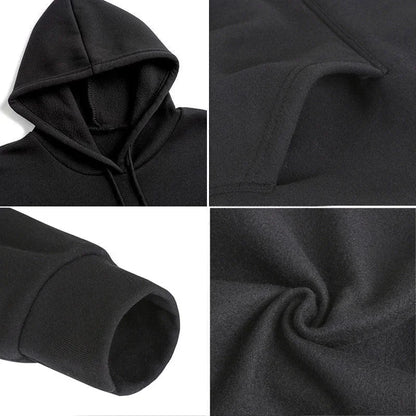 Customized Printing Men's and Women's Hoodies, Loose Casual Clothing, Fashionable Long Sleeved Hooded Pullover, 2025