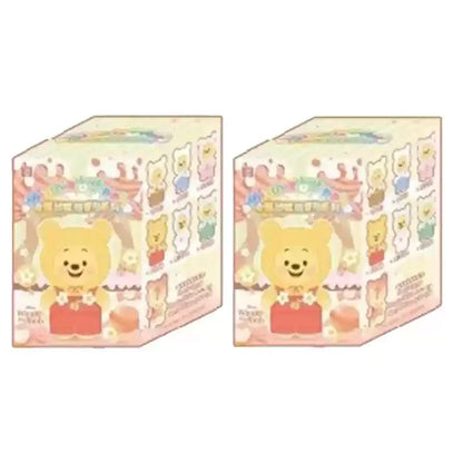 New Disney Winnie The Pooh Candy Series Blind Box Cute Vinyl  Doll Face Pendant Pupu Bear Doll Fashion Trend Toy Kids Gifts